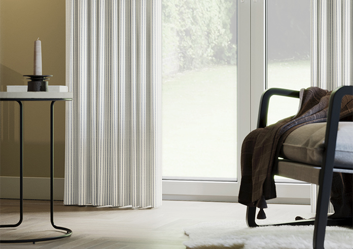 Laura Ashley Candy Stripe, French Navy - Made to Measure Curtains - Image 5